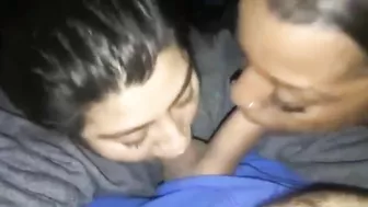 Interracial Threesome Blowjob Amateur Homemade Porn