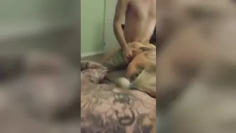 Blonde Wife Amateur Threesome Gangbang