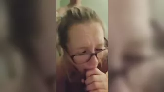 Blonde Wife Amateur Threesome Gangbang