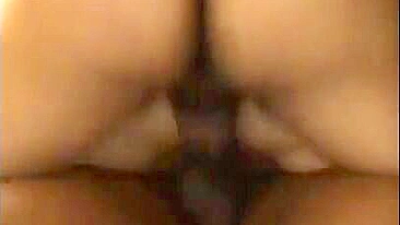 Wife Squirting Orgasm in Amateur Threesome with BBC and Double Penetration