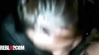 Amateur Lesbians' Homemade Threesome Blowjob