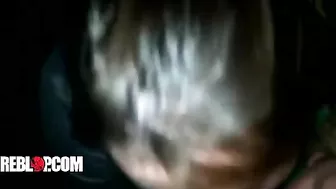 Amateur Lesbians' Homemade Threesome Blowjob