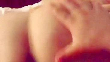Amateur BBW Wife Thrilling Gangbang with Hubby & Friend