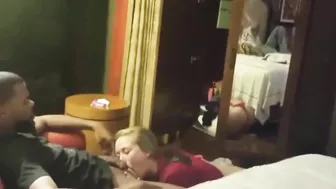 Interracial Hotwife BBC Threesome with Cuckold Hubby