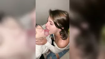 Amateur Threesome Blowjob - Luckiest Cock Alive!