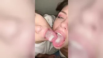 Amateur Threesome Blowjob - Luckiest Cock Alive!