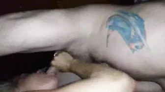 Blonde Gangbang Slut Wild FMM Threesome After Club