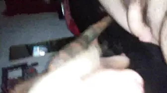 Blonde Gangbang Slut Wild FMM Threesome After Club