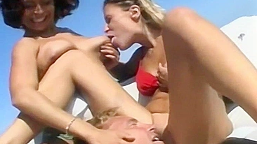 Wild Wives' Boat Orgy - A Real Amateur Gangbang with Cuckold Hubbies