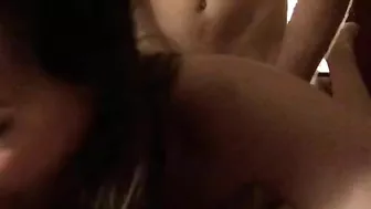 Amateur Threesome Gone Wild - Homemade Gangbang with FMM and Spitroast