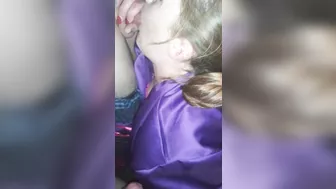 Married Slut Homemade Threesome with Hubby & Friend