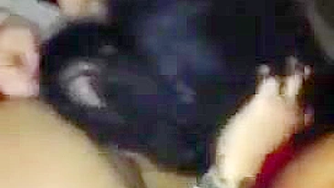 Amateur Swinger Threesome with Big Boobs and Busty Girlfriend