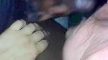 Interracial BBW Gangbang Slut Gets Used by 2 Black Dicks in Homemade Threesome