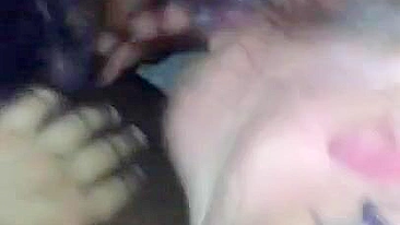 Interracial BBW Gangbang Slut Gets Used by 2 Black Dicks in Homemade Threesome