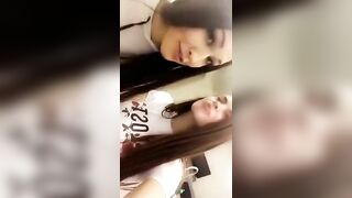 Amateur Threesome - Two Hot roommates' FFM Group Sex