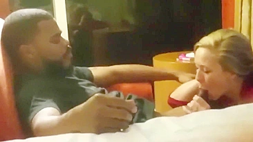 Interracial Cuckold Wife Threesome with Big Black Cocks