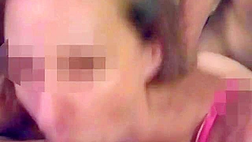 Blonde Wife Hot Homemade Threesome with Cuckold Hubby & Friend