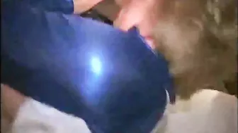 MILF Squirts with Big Cock in Interracial Threesome