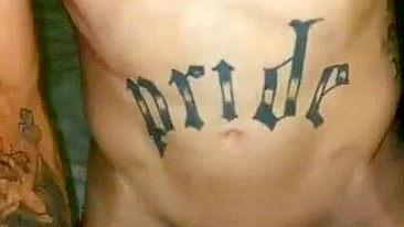 Amateur Threesome Gone Wild - Spitroast Gangbang with FMM Tag Team