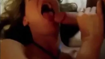 Amateur Threesome Fuck - Slut Wife Shares Hubby & Friend in Homemade Porn