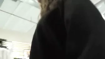 Amateur Bisexual Threesome Fun at the Mall