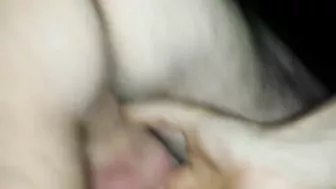 Outdoor MFM Threesome with Creamy Ending - Homemade Wife Swinger