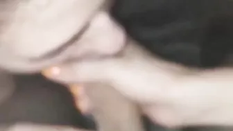 Homemade Threesome with Big Cocks & Cum Swap