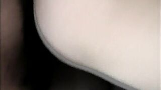 MILF Wife Threesome with Two Cocks & Blowjob in Homemade Gangbang