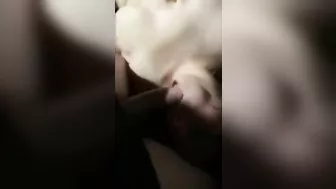 Amateur Wife Gets Gangbanged in Homemade Threesome with Hubby & Friend