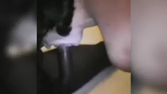 Interracial MILF Gangbang with Double Penetration and Cum in Mouth