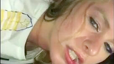 Amateur Threesome with Big Cocks and Spitroast #Wife, #3some