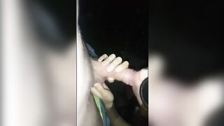 Outdoor Asian Threesome Blowjob with Cumshot and Facial