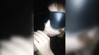 Outdoor Asian Threesome Blowjob with Cumshot and Facial