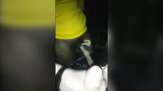 Outdoor Asian Threesome Blowjob with Cumshot and Facial