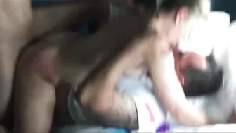 MILF Wife Wild Anal Threesome with Strangers