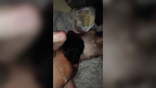 Scratching Orgasm Wild Threesome Doggy Style