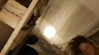 Married MILF French Threesome with BBC and BLK