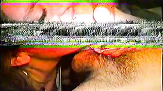 Amateur FMM Threesome on Vintage '90s Camcorder