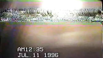 Amateur FMM Threesome on Vintage '90s Camcorder