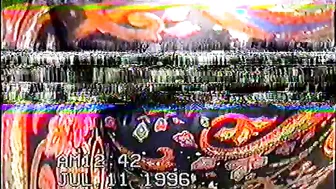 Amateur FMM Threesome on Vintage '90s Camcorder