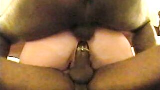 Interracial Wife Anal Gangbang with Big BBCs & Double Penetration