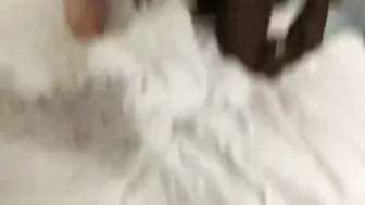 Asian Amateur Threesome with Obedient Sub Taking Two Dicks