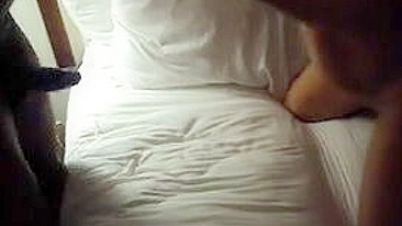 Married MILF Homemade Threesome with BBC and Cuckold Hubby