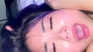 Asian Wife Cuckold Fantasy with Black Stud - Homemade Amateur Porn