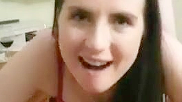 Amateur Wife Gets Gangbanged in Homemade Threesome with Hubby & Friend #Wife, #3some