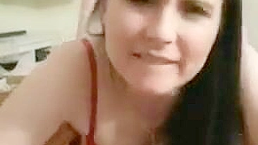 Amateur Wife Gets Gangbanged in Homemade Threesome with Hubby & Friend #Wife, #3some