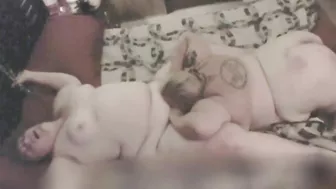 Fatty Threesome Porn - Group Sex with BBWs Licking Pussy