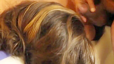 Married MILF Gets Gangbanged in Homemade Threesome with BBC and Cuckold Hubby #Wife, #3some