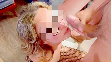 Homemade Threesome Cum Dump with Amateur Swingers