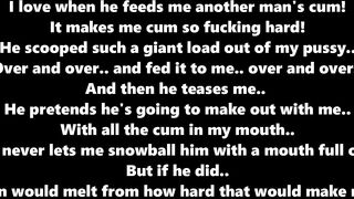 Squirting Latina Wife Cream Pie in Shared Group Sex with Lesbian Couple